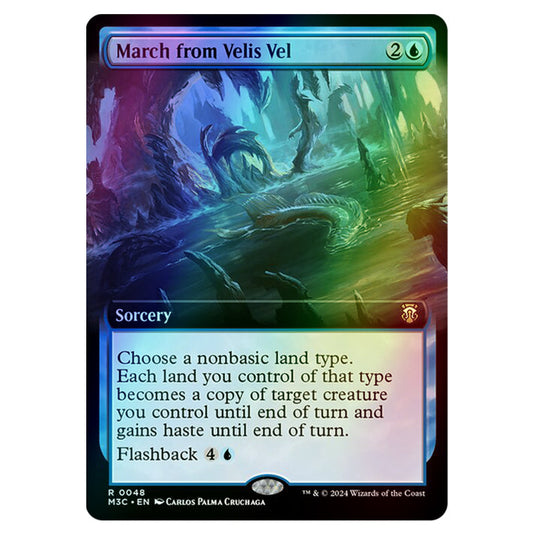 Magic The Gathering - Modern Horizons 3 Commander - March from Velis Vel - 0048 (Foil)