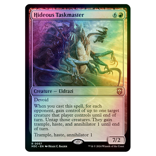 Magic The Gathering - Modern Horizons 3 Commander - Hideous Taskmaster - 0057 (Foil)
