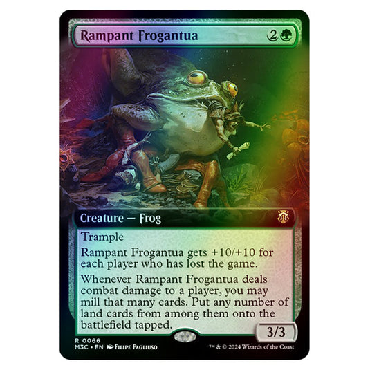 Magic The Gathering - Modern Horizons 3 Commander - Rampant Frogantua - 0066 (Foil)