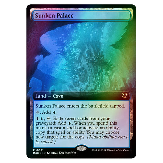 Magic The Gathering - Modern Horizons 3 Commander - Sunken Palace - 0081 (Foil)