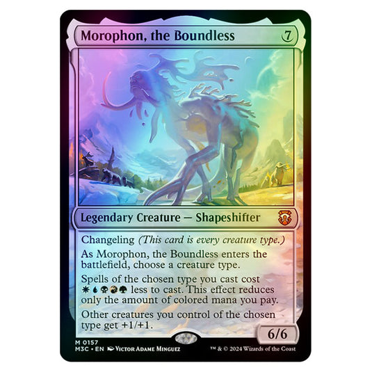 Magic The Gathering - Modern Horizons 3 Commander - Morophon, the Boundless - 0157 (Foil)
