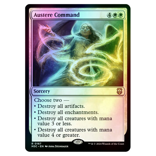 Magic The Gathering - Modern Horizons 3 Commander - Austere Command - 0167 (Foil)