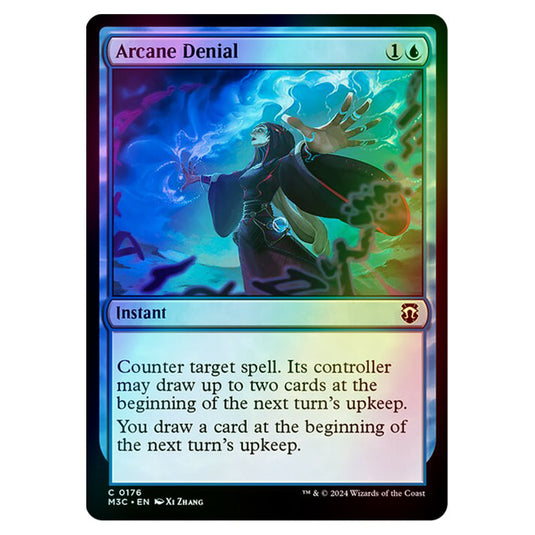Magic The Gathering - Modern Horizons 3 Commander - Arcane Denial - 0176 (Foil)