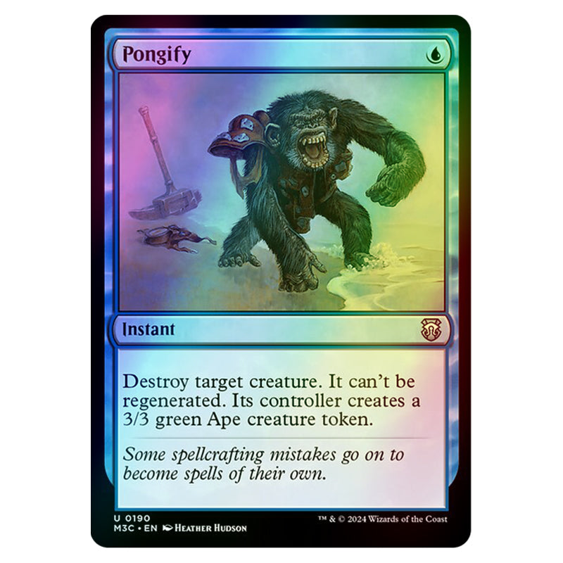 Magic The Gathering - Modern Horizons 3 Commander - Pongify