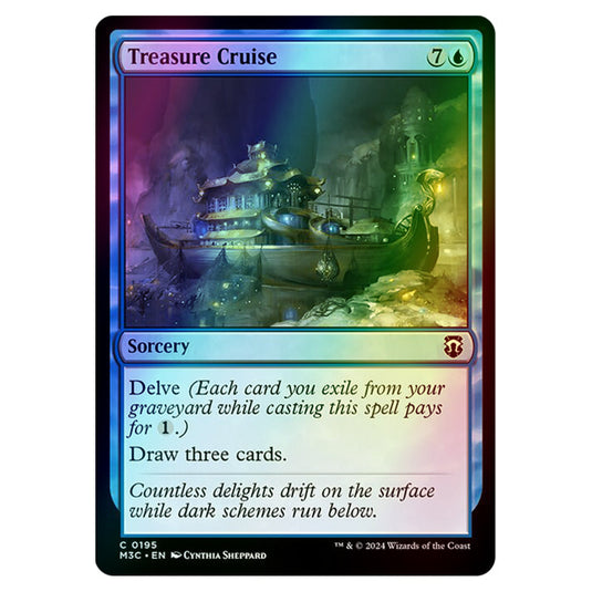 Magic The Gathering - Modern Horizons 3 Commander - Treasure Cruise - 0195 (Foil)
