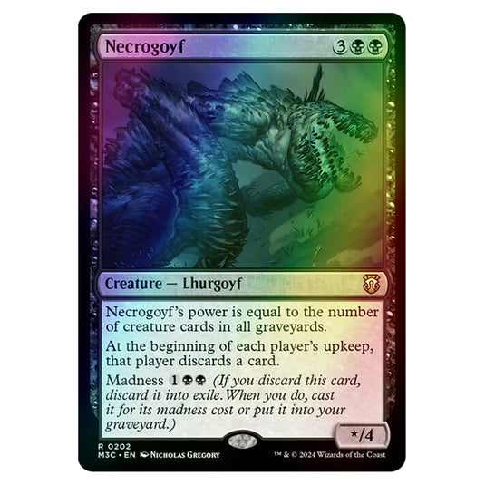 Magic The Gathering - Modern Horizons 3 Commander - Necrogoyf - 0202 (Foil)