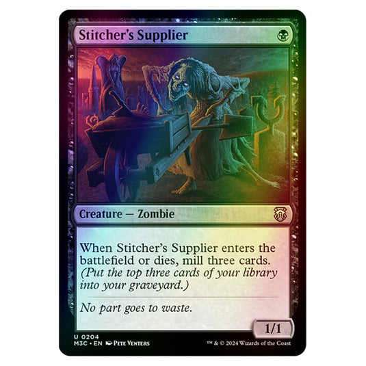 Magic The Gathering - Modern Horizons 3 Commander - Stitcher's Supplier - 0204 (Foil)