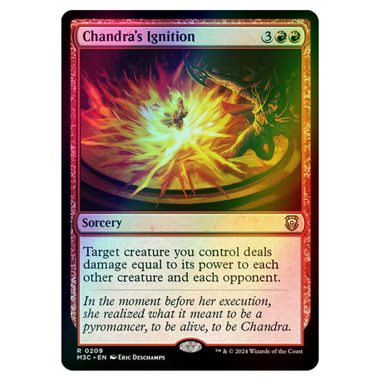 Magic The Gathering - Modern Horizons 3 Commander - Chandra's Ignition - 0209 (Foil)
