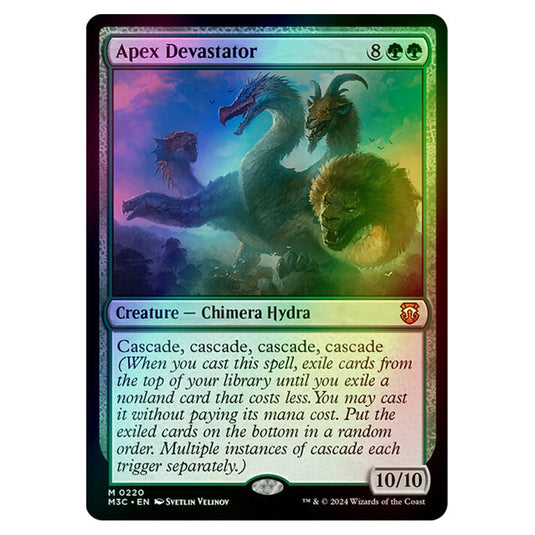 Magic The Gathering - Modern Horizons 3 Commander - Apex Devastator - 0220 (Foil)