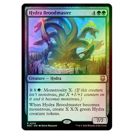 Magic The Gathering - Modern Horizons 3 Commander - Hydra Broodmaster - 0233 (Foil)