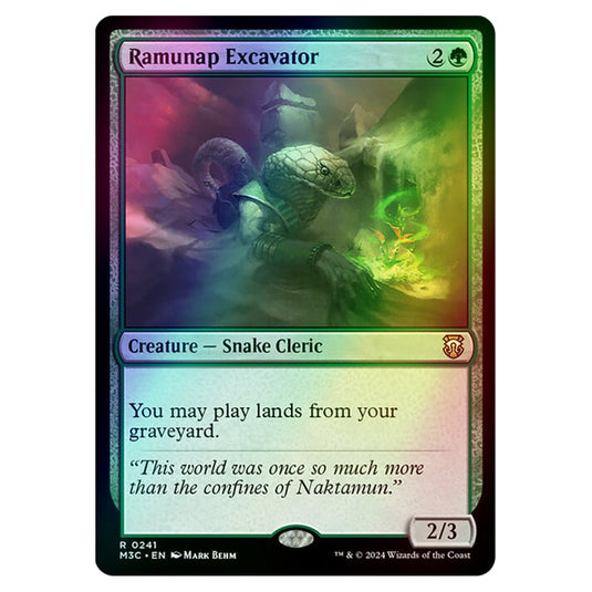 Magic The Gathering - Modern Horizons 3 Commander - Ramunap Excavator - 0241 (Foil)