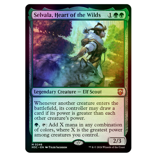 Magic The Gathering - Modern Horizons 3 Commander - Selvala, Heart of the Wilds - 0246 (Foil)