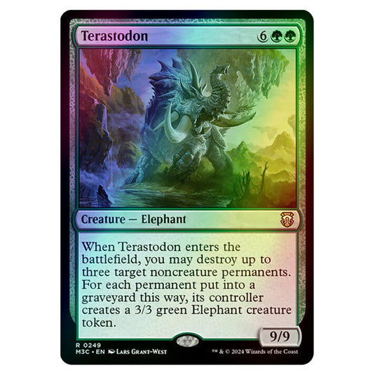 Magic The Gathering - Modern Horizons 3 Commander - Terastodon - 0249 (Foil)