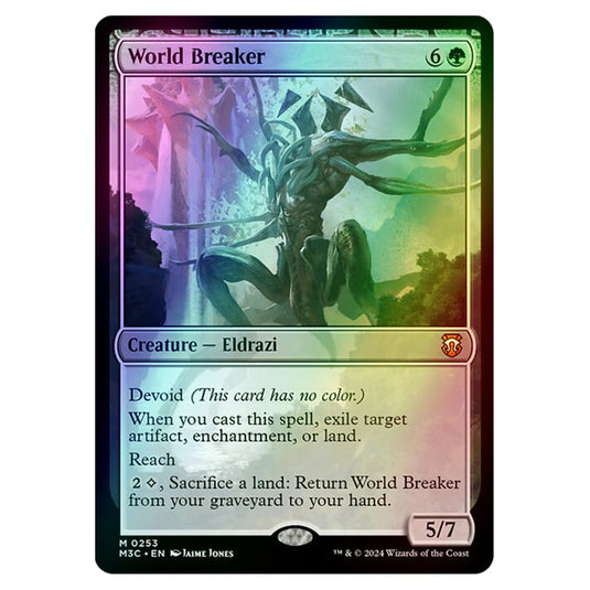 Magic The Gathering - Modern Horizons 3 Commander - World Breaker - 0253 (Foil)