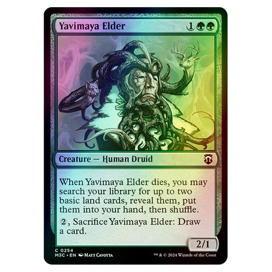 Magic The Gathering - Modern Horizons 3 Commander - Yavimaya Elder - 0254 (Foil)