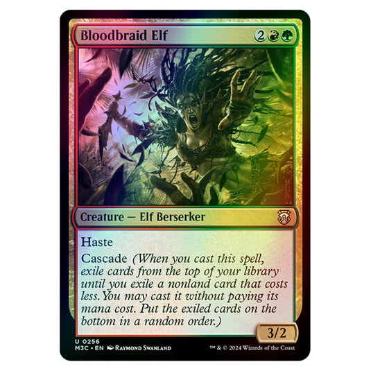 Magic The Gathering - Modern Horizons 3 Commander - Bloodbraid Elf - 0256 (Foil)