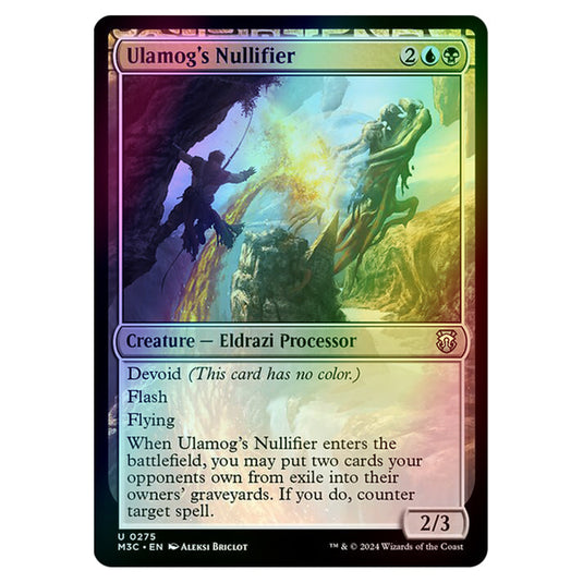 Magic The Gathering - Modern Horizons 3 Commander - Ulamog's Nullifier - 0275 (Foil)