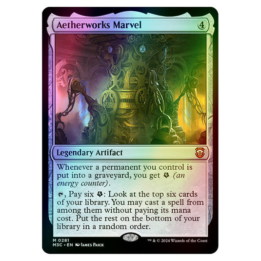 Magic The Gathering - Modern Horizons 3 Commander - Aetherworks Marvel - 0281 (Foil)