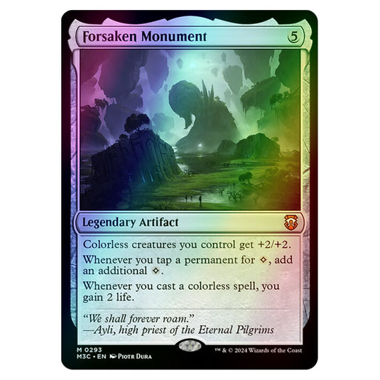 Magic The Gathering - Modern Horizons 3 Commander - Forsaken Monument - 0293 (Foil)