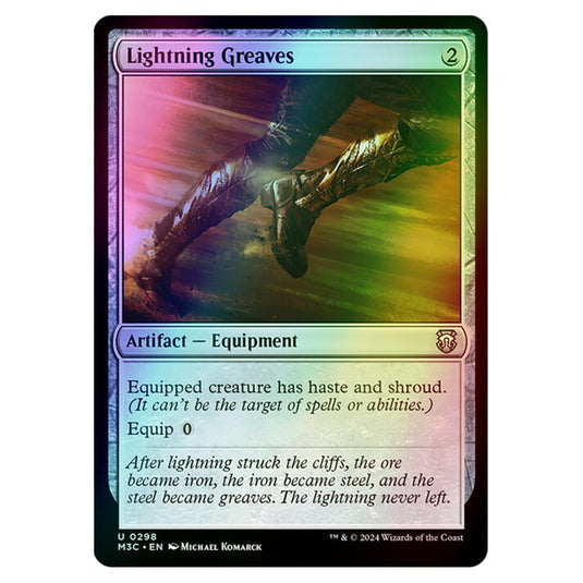 Magic The Gathering - Modern Horizons 3 Commander - Lightning Greaves - 0298 (Foil)
