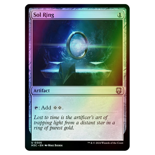 Magic The Gathering - Modern Horizons 3 Commander - Sol Ring - 0305 (Foil)
