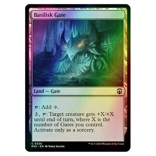 Magic The Gathering - Modern Horizons 3 Commander - Basilisk Gate - 0320 (Foil)