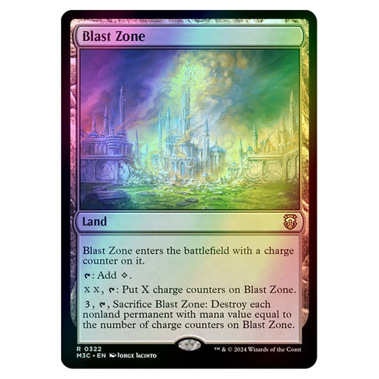 Magic The Gathering - Modern Horizons 3 Commander - Blast Zone - 0322 (Foil)