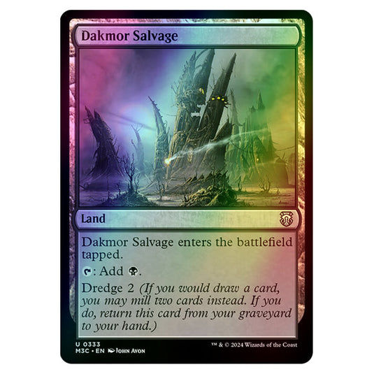 Magic The Gathering - Modern Horizons 3 Commander - Dakmor Salvage - 0333 (Foil)