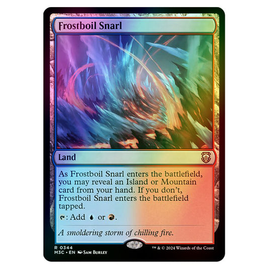 Magic The Gathering - Modern Horizons 3 Commander - Frostboil Snarl - 0344 (Foil)