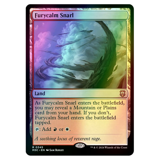 Magic The Gathering - Modern Horizons 3 Commander - Furycalm Snarl - 0345 (Foil)