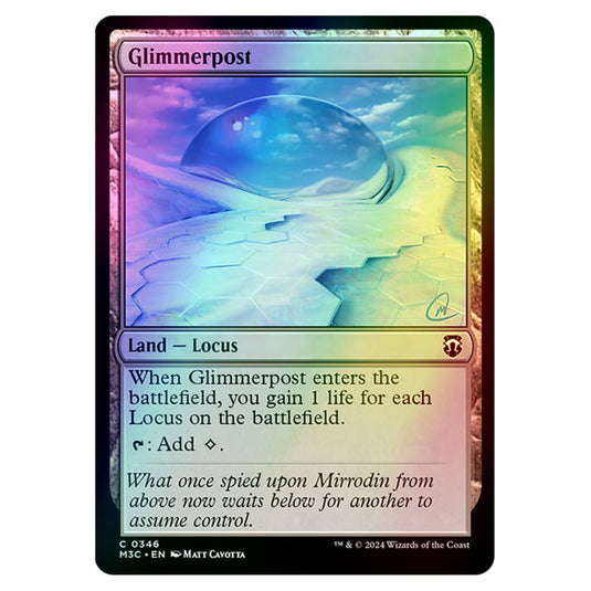Magic The Gathering - Modern Horizons 3 Commander - Glimmerpost - 0346 (Foil)