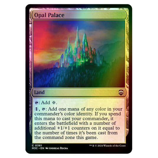 Magic The Gathering - Modern Horizons 3 Commander - Opal Palace - 0361 (Foil)