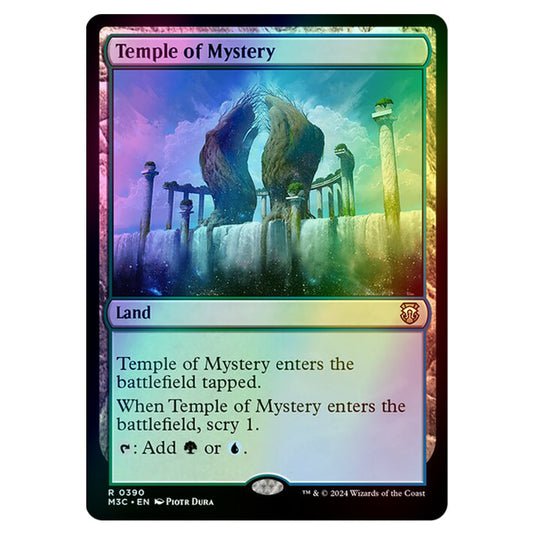 Magic The Gathering - Modern Horizons 3 Commander - Temple of Mystery - 0390 (Foil)