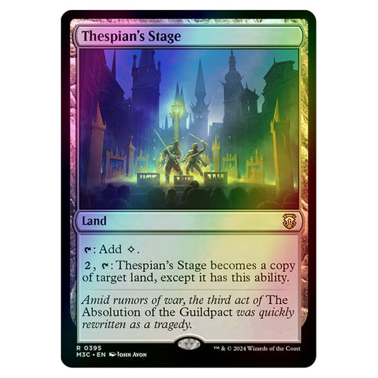 Magic The Gathering - Modern Horizons 3 Commander - Thespian's Stage - 0395 (Foil)
