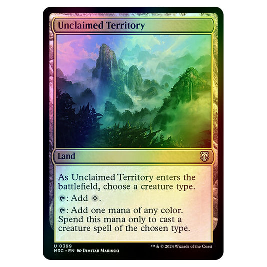 Magic The Gathering - Modern Horizons 3 Commander - Unclaimed Territory - 0399 (Foil)