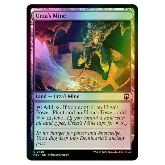 Magic The Gathering - Modern Horizons 3 Commander - Urza's Mine - 0401 (Foil)