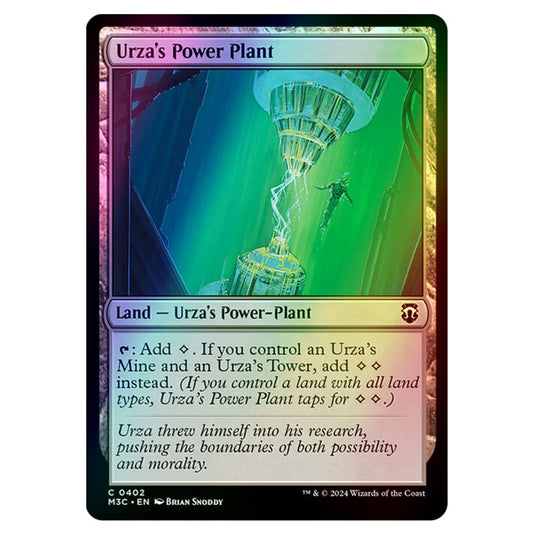 Magic The Gathering - Modern Horizons 3 Commander - Urza's Power Plant - 0402 (Foil)