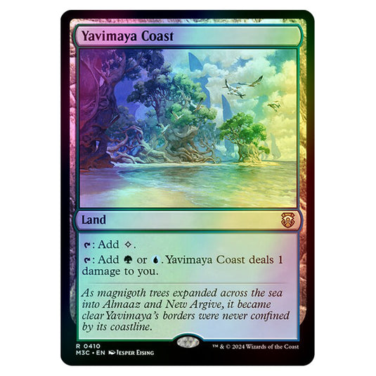 Magic The Gathering - Modern Horizons 3 Commander - Yavimaya Coast - 0410 (Foil)