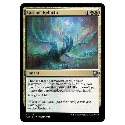 Magic The Gathering - March of the Machine - The Aftermath - Cosmic Rebirth - 0028