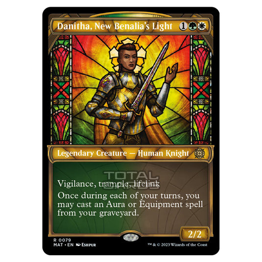 Magic The Gathering - March of the Machine - The Aftermath - Danitha New Benalias Light (Showcase Card) - 0079