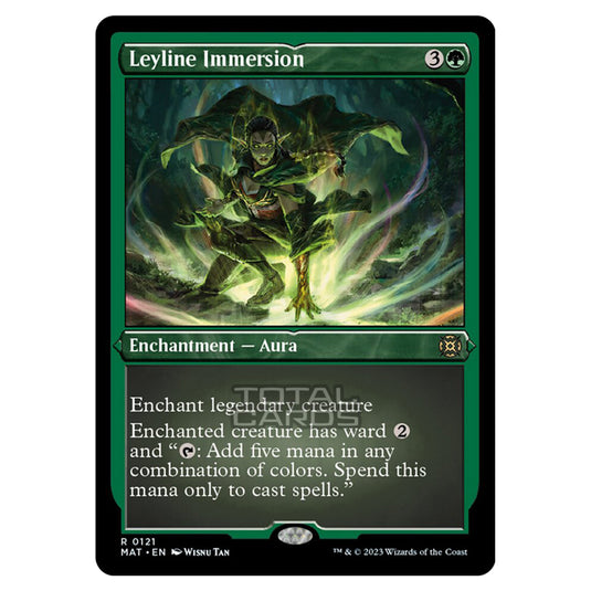 Magic The Gathering - March of the Machine - The Aftermath - Leyline Immersion (Etched Foil Card) - 0121
