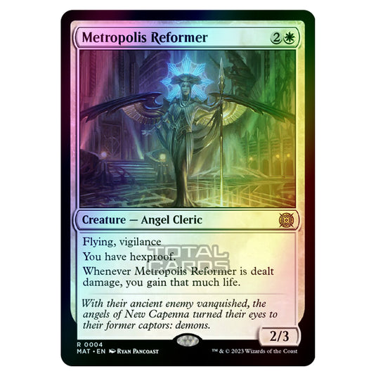 Magic The Gathering - March of the Machine - The Aftermath - Metropolis Reformer - 0004 (Foil)