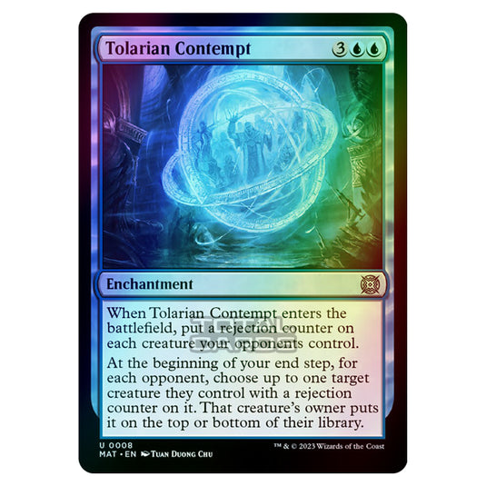 Magic The Gathering - March of the Machine - The Aftermath - Tolarian Contempt - 0008 (Foil)