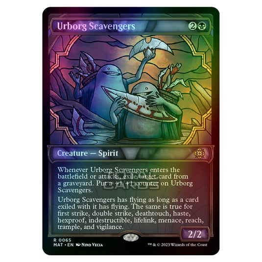 Magic The Gathering - March of the Machine - The Aftermath - Urborg Scavengers (Showcase Card) - 0065 (Foil)
