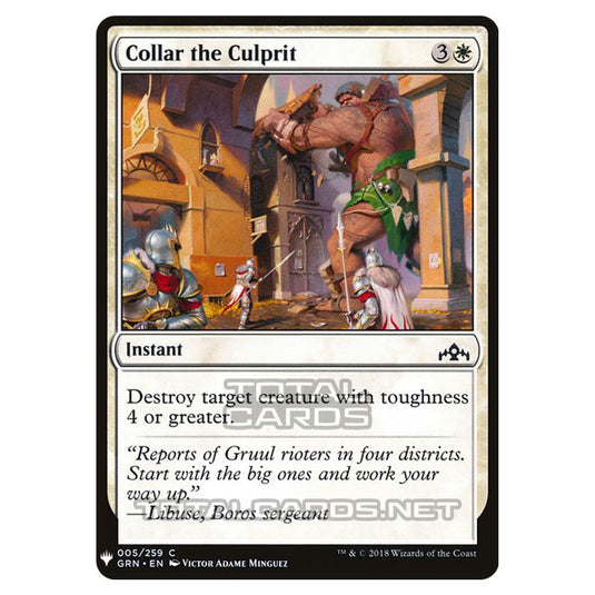Magic The Gathering - Mystery - Collar the Culprit - 59/1694