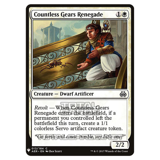 Magic The Gathering - Mystery - Countless Gears Renegade - 62/1694