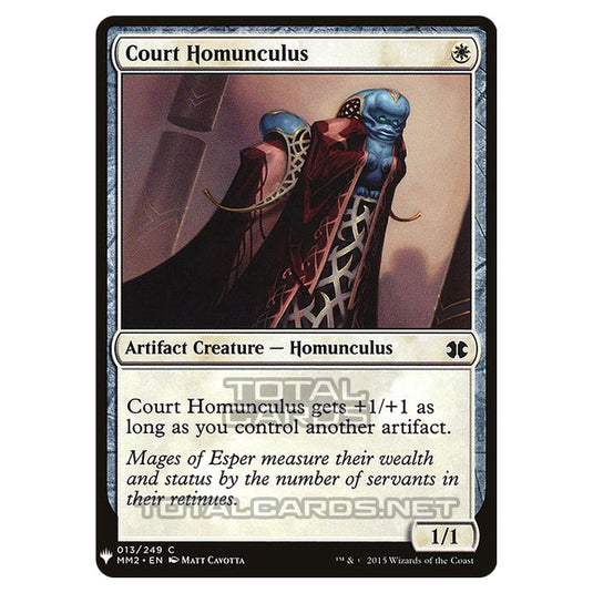 Magic The Gathering - Mystery - Court Homunculus - 63/1694