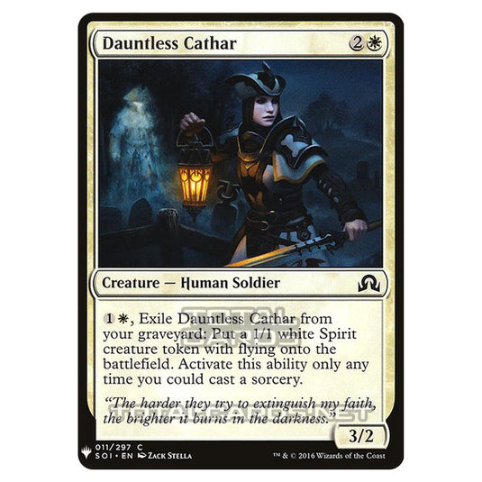 Magic The Gathering - Mystery - Dauntless Cathar - 69/1694