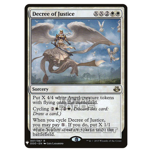 Magic The Gathering - Mystery - Decree of Justice - 72/1694