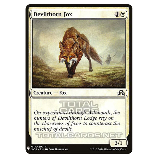 Magic The Gathering - Mystery - Devilthorn Fox - 75/1694